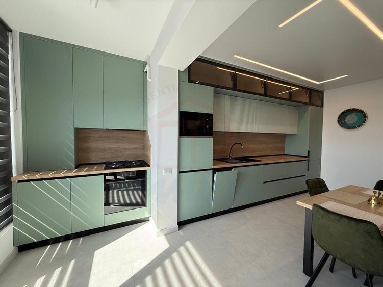 Apartament cu 2 camere decomandat, mobilat în
