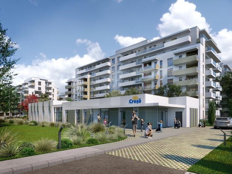 Apartament cu 3 camere, 79 mp, Ansamblu Rezidential, zona RIVUS - 12