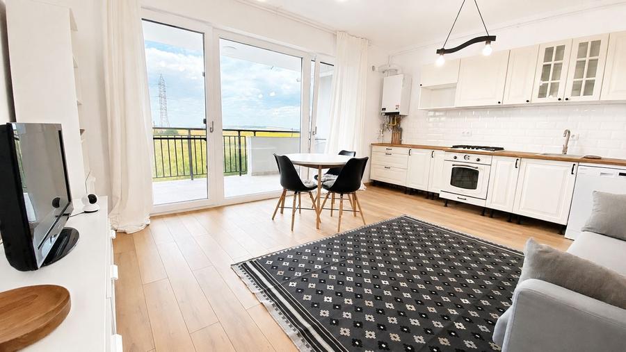 Apartament cu 2 camere, mobilat în Turnișor