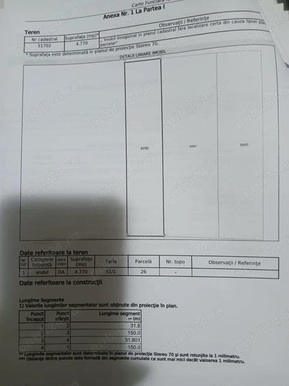 Teren de 4770 mp, în Slătioara
