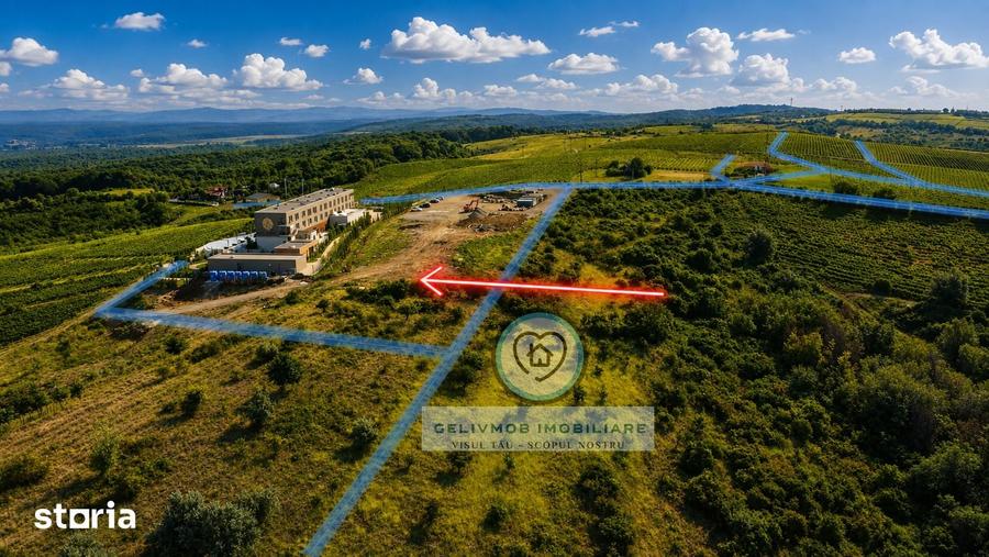 Teren de 1400 mp, în Bucov