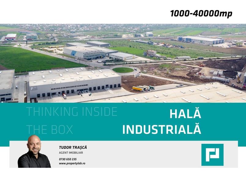 Hală suprafețe disponibile 1.000-40.000mp - 1