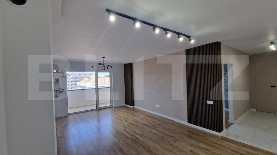 Apartament semidecomandat, 2 camere, 53 mp utili, terasa, finisaje noi - 2