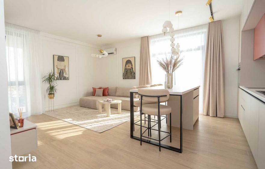 Apartament cu 2 camere decomandat în Elisabetin
