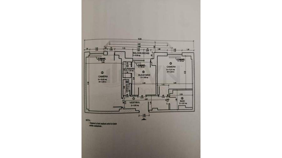 Apartament cu 2 camere decomandat, mobilat în Moșilor