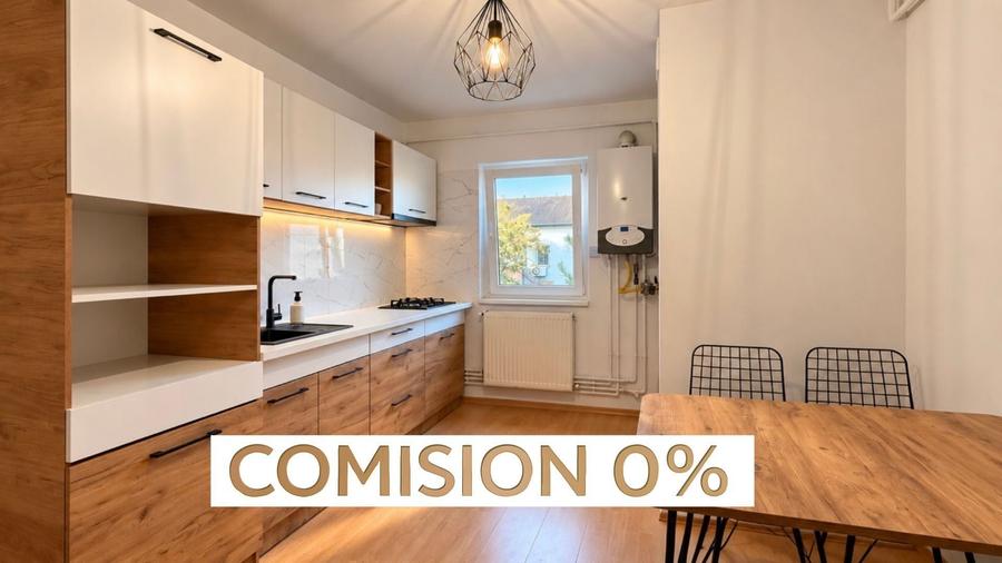 Apartament cu 2 camere semidecomandat în Aradului