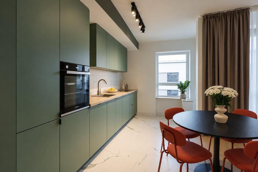 Apartament cu 3 camere decomandat, mobilat în Bucureștii Noi