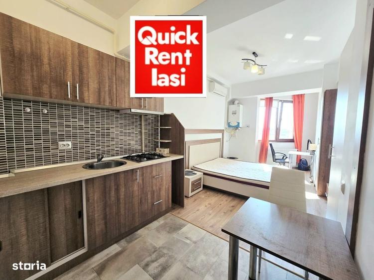 Palas Mall Lazar Residence Garsoniera Bloc Nou 400eur - 3