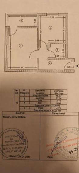 Apartament cu 2 camere semidecomandat, mobilat în Berceni — fotografia 1