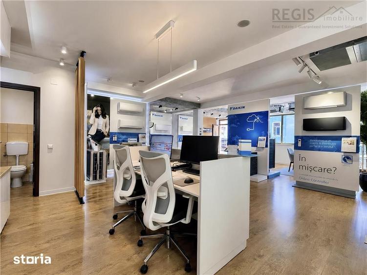 Spatiu comercial cu vad in imobil nou din zona centrala - 7