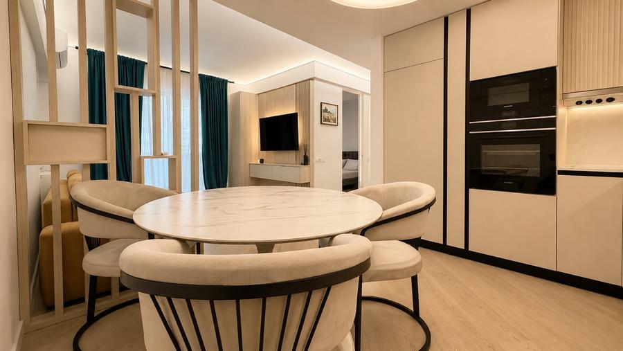 Apartament cu 3 camere decomandat, mobilat în Pipera