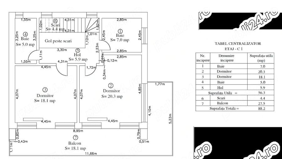 Casă cu 9 camere cu Teren 475 Mp în Tamași
