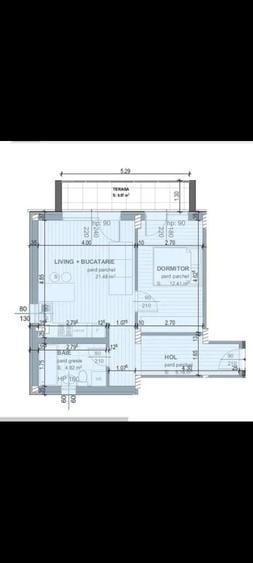 Apartament cu 2 camere în Săsar