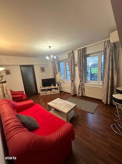 Apartament cu 2 camere semidecomandat, mobilat în Universitate