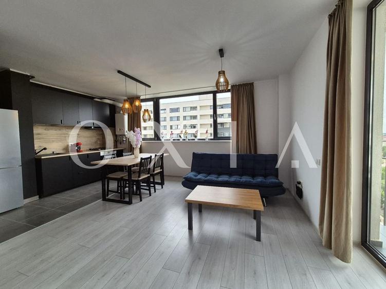 Apartament cu 2 camere semidecomandat, mobilat în Torontalului