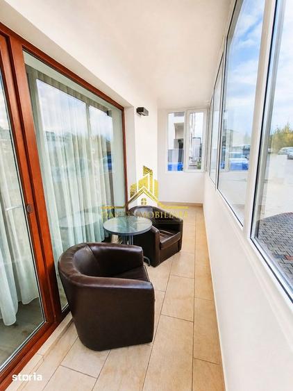 Apartament cu 2 camere semidecomandat, mobilat în Bună Ziua