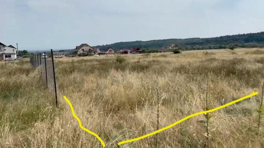 Teren Construcții intravilan de 1000 mp, în Stațiunea Climaterică Sâmbăta
