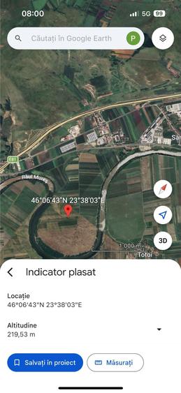 Teren de 14600 mp, în Sântimbru