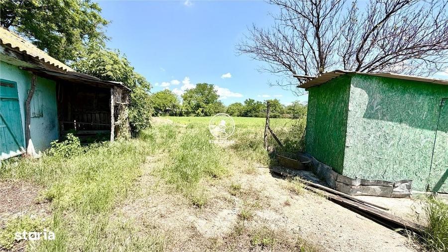 Casă cu 2 camere cu Teren 3000 Mp în Țigănași