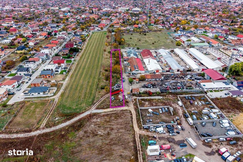Teren de 2500 mp, în Bujac