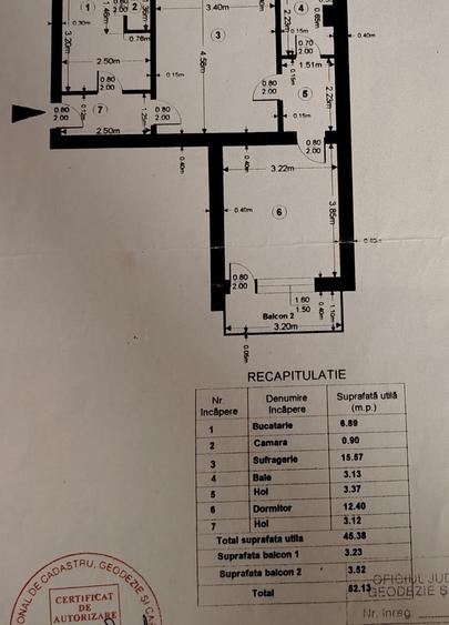 Apartament cu 2 camere decomandat în 1 Mai