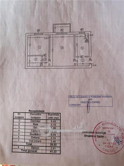 Apartament cu 2 camere semidecomandat, mobilat în Zimbru
