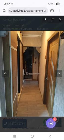 Apartament cu 3 camere decomandat în Rahova