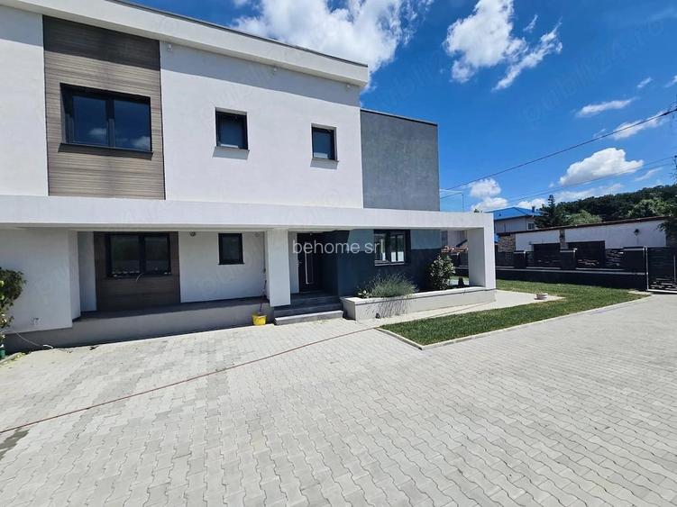 Duplex modern 193 mp | curte proprie 329 mp | 5 camere | toate utilita?ile | Corbeanca