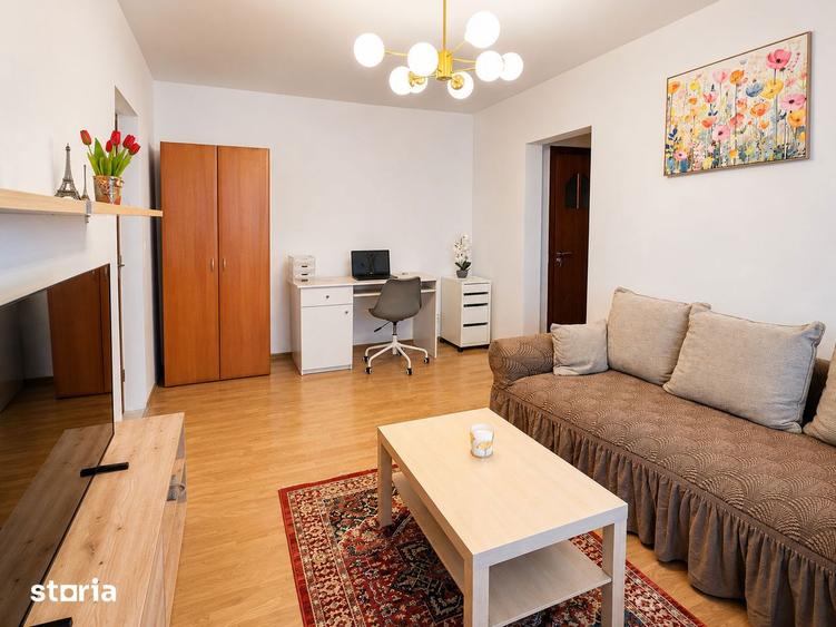 Apartament cu 2 camere semidecomandat în Militari