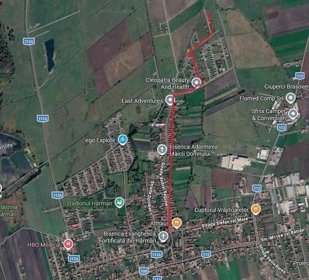 Teren de 500 mp, în Hărman