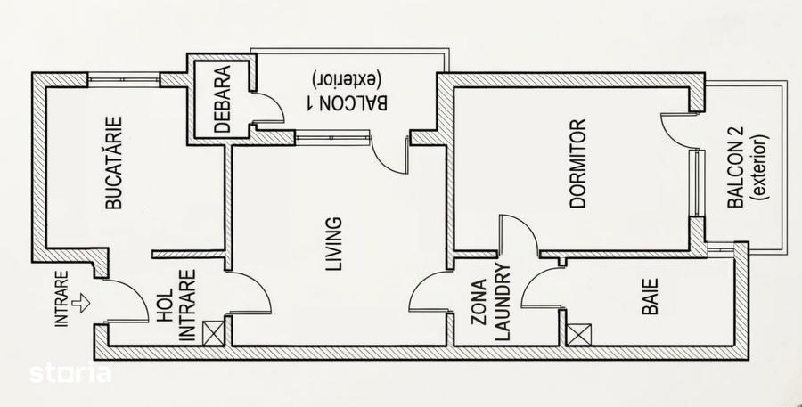 Proprietar Vand apartament 2 camere Tudor confort1 - 1