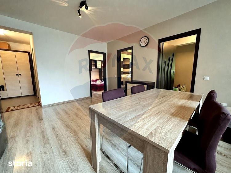 Apartament cu 2 camere semidecomandat în Florești