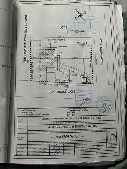 Teren intravilan Domne?ti cu bran?ament gaz - 3