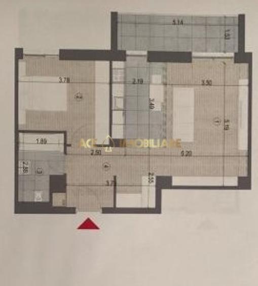 Apartament cu 2 camere decomandat, mobilat în Ghencea