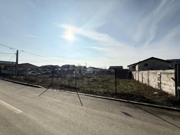 Teren Construcții intravilan de 1261 mp, în Ștefăneștii de Jos