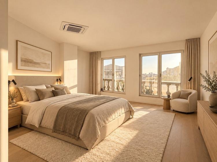 Apartament cu 3 camere decomandat în Herăstrău