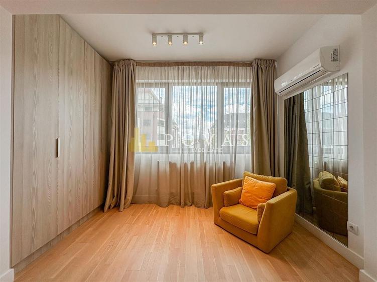Apartament cu 3 camere semidecomandat, mobilat în Herăstrău