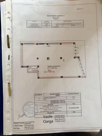 Spațiu comercial, de 120 mp, în Șelimbăr