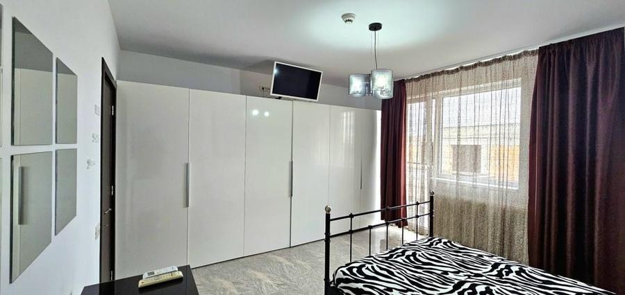 Apartament cu 2 camere semidecomandat, mobilat în Pipera