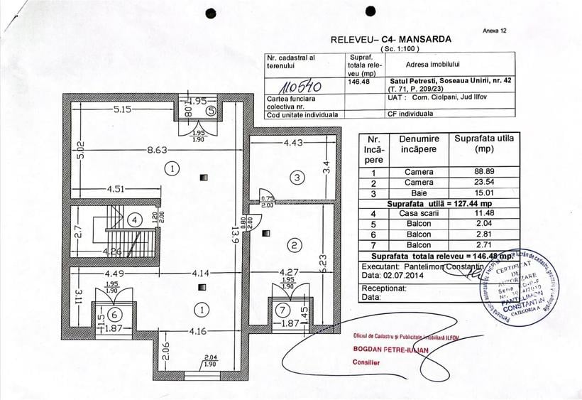 Casă cu 9 camere cu Teren 280 Mp în Corbeanca