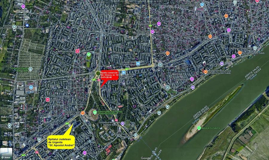 Spațiu comercial, de 641.29998779297 mp, în Țiglina 1