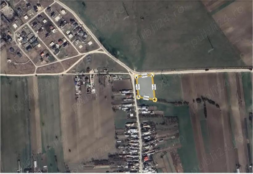 Teren de 4634 mp, în Stăncești