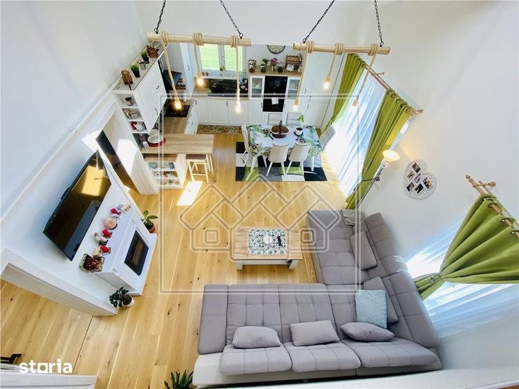 Penthouse mobilat si utilat modern cu terasa de 40 mp - 1