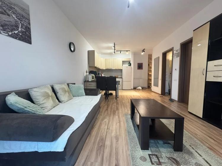 Apartament cu 2 camere semidecomandat, mobilat în Bună Ziua