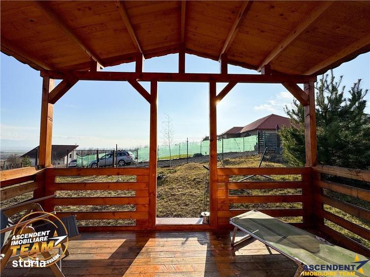 Teren intravilan 520 mp cu casuta din lemn,zona linistita,aproape de o - 5
