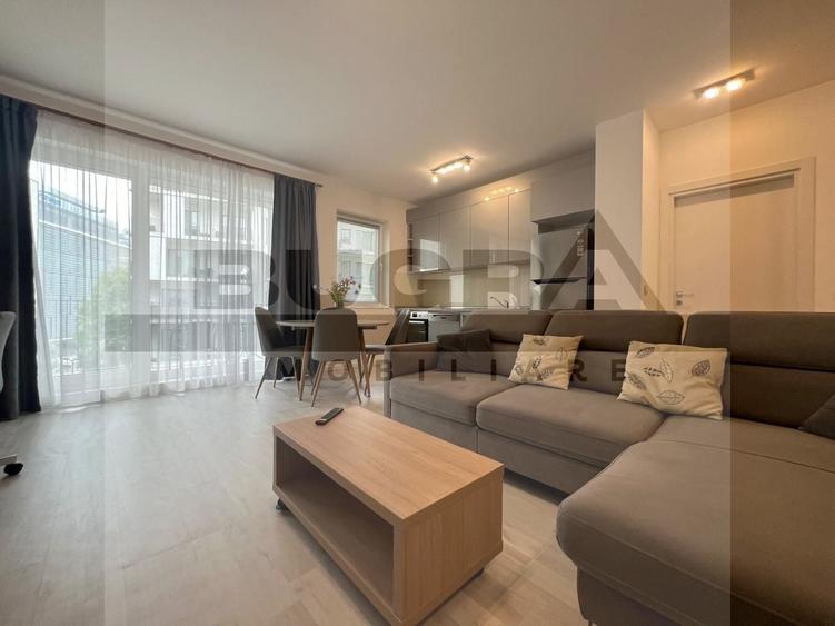 Apartament cu 2 camere semidecomandat în Central