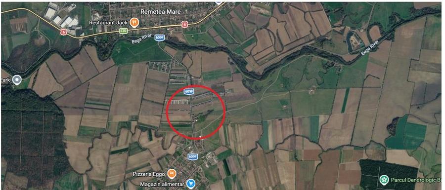 Teren Construcții intravilan de 591 mp, în Bucovăț (Remetea Mare)
