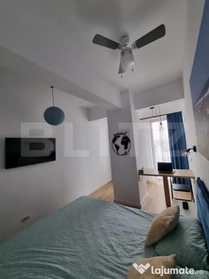 Apartament cu 2 camere semidecomandat în Central