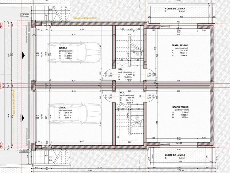 Duplex cu 5 camere cu Canalizare în Iris