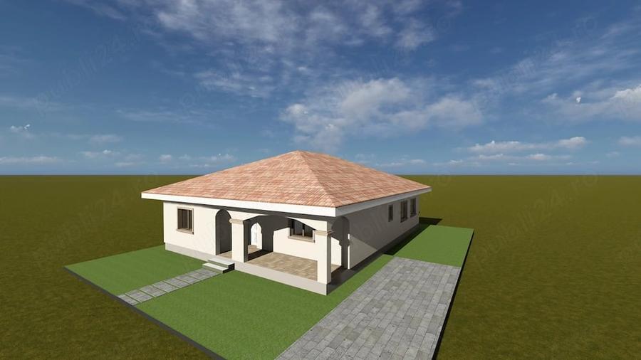 Casă cu 4 camere cu Teren 520 Mp în Giroc